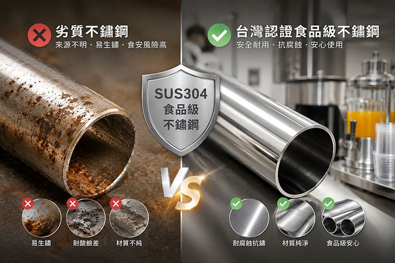食品级SUS304,你了解多少?